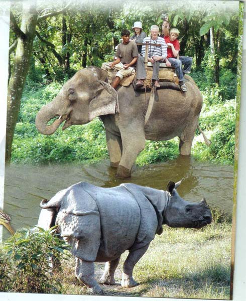 Chitwan National Park in Nepal